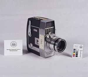 Abraham Zapruder camera, FBI exhibit K51, US National Archives and Records Administration, Identifier # 305171
